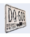 Americká ŠPZ Ohio 1938 Anniversary DQ-608