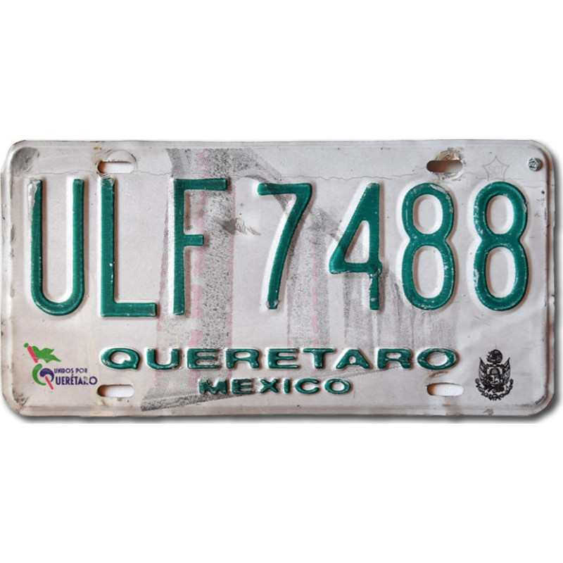 Mexická ŠPZ Gueretaro ULF 7488