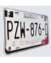 Mexická ŠPZ Morelos PZW-876-D