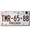 Mexická ŠPZ Oaxaca TMR-65-88