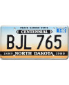 Americká ŠPZ North Dakota Centennial