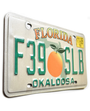 Americká ŠPZ Florida Orange