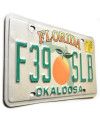 Americká ŠPZ Florida Orange