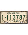 Americká ŠPZ Colorado 1950 Colorful 1-113787