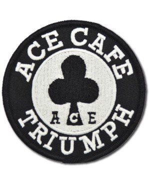 Moto nášivka Triumph Ace Cafe 7 cm