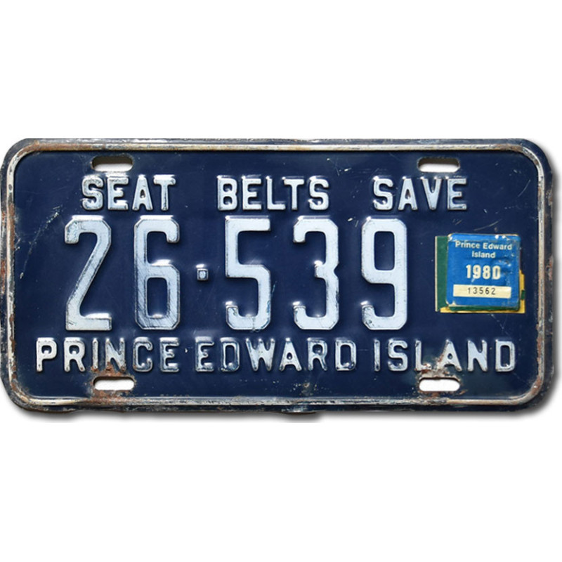 Kanadská ŠPZ Prince Edward Island Blue 26-539