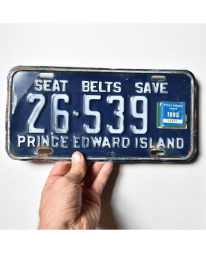 Kanadská ŠPZ Prince Edward Island Blue 26-539