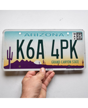 Americká ŠPZ Arizona Grand Canyon flat