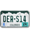 Moto americká ŠPZ Colorado DER-S14