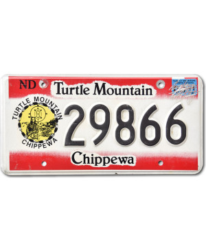 Americká ŠPZ North Dakota Turtle Mountains 29866