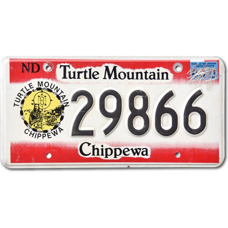 Americká ŠPZ North Dakota Turtle Mountains 29866