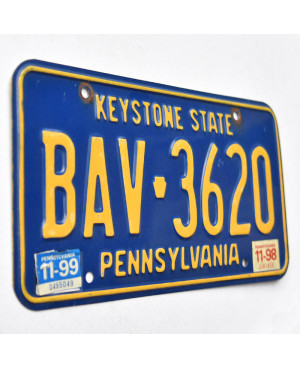 Americká ŠPZ Pennsylvania Keystone BAV-3620