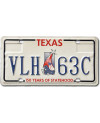 Americká ŠPZ Texas Statehood VLH 63C