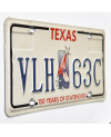 Americká ŠPZ Texas Statehood VLH 63C