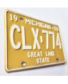 Americká ŠPZ Michigan 1970 Great Lake State CLX-774