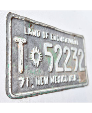 Americká ŠPZ New Mexico 1971 Enchantment T-52232