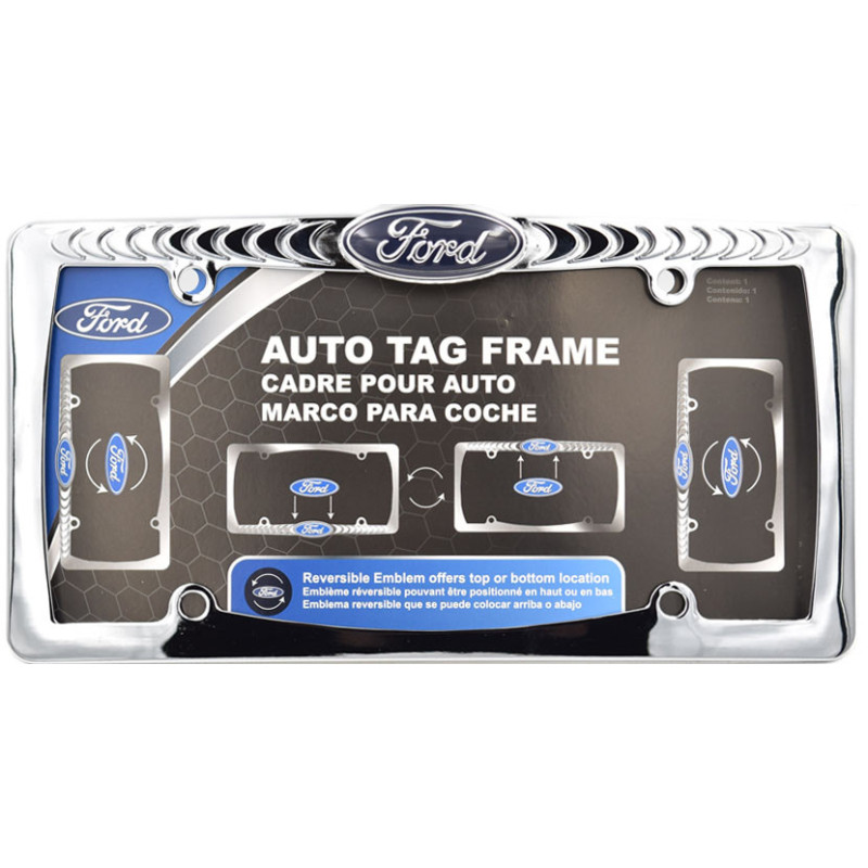 Rámček na americké ŠPZ Ford chrómová oceľ