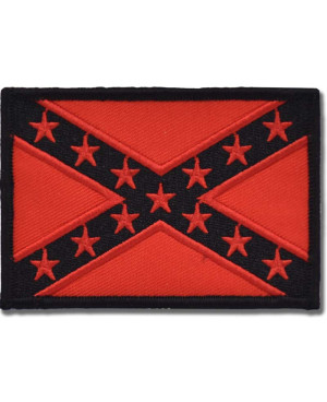 Nášivka Confederate Flag Red 9cm x 6cm
