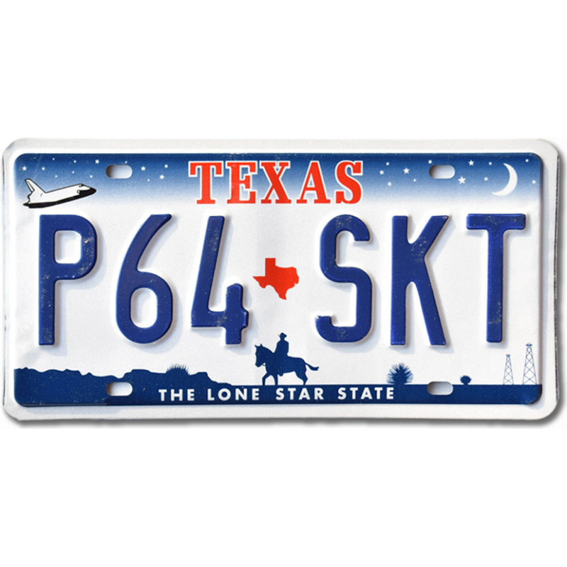 Americká ŠPZ Texas Horse P64 SKT