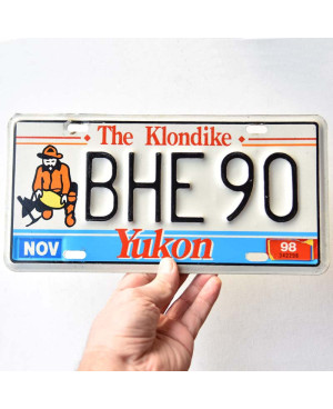 Kanadská ŠPZ Yukon The Klondike BHE 90