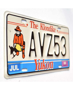 Kanadská ŠPZ Yukon 1999 The Klondike AVZ53