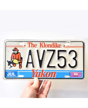 Kanadská ŠPZ Yukon 1999 The Klondike AVZ53