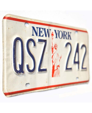 Americká ŠPZ New York Liberty QSZ 242