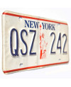 Americká ŠPZ New York Liberty QSZ 242