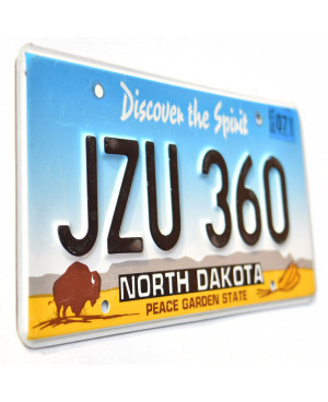 Americká ŠPZ North Dakota Buffalo