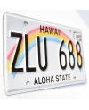 Americká ŠPZ Hawai Rainbow ZLU 688