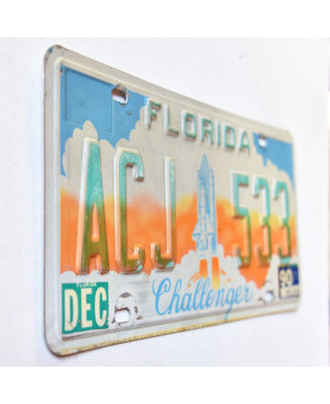 Americká ŠPZ Florida 1990 Challenger ACJ 533