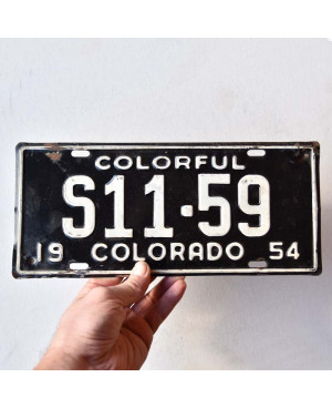 Americká ŠPZ Colorado 1954 Colorful S11-59