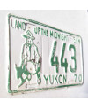 Kanadská ŠPZ Yukon 1970 Midnight Sun 443