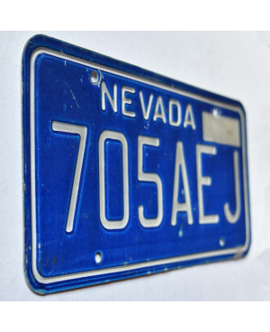 Americká ŠPZ Nevada Blue 705AEJ