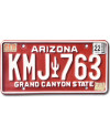 Americká ŠPZ Arizona Red Cactus KMJ 763