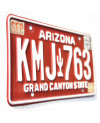 Americká ŠPZ Arizona Red Cactus KMJ 763