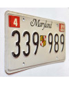 Americká ŠPZ Maryland Shield 339 989