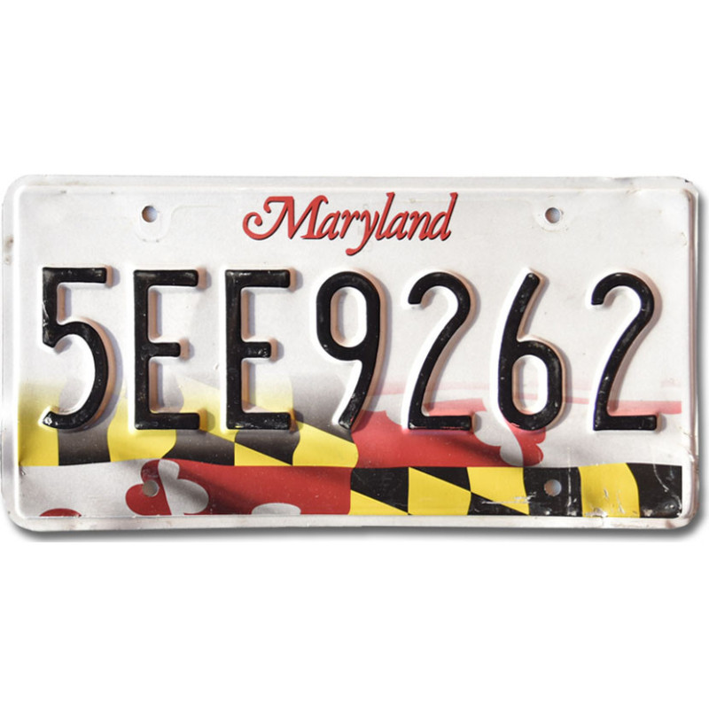 Americká ŠPZ Maryland Flag 5EE9262