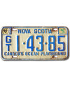 Kanadská ŠPZ Nova Scotia Playground GT 1-43-85