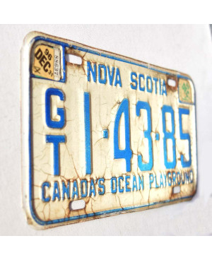 Kanadská ŠPZ Nova Scotia Playground GT 1-43-85