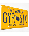 Americká ŠPZ Alaska Last Frontier GYR 610