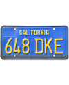 Americká ŠPZ California Blue 648 DKE