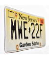 Americká ŠPZ New Jersey Garden State MWE-22F