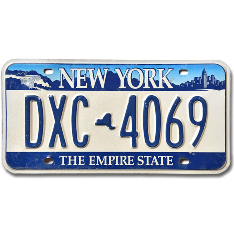 Americká ŠPZ New York Empire State DXC-4069