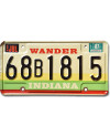 Americká ŠPZ Indiana 1987 Wander 68B1815
