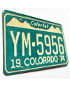 Americká ŠPZ Colorado 1974 Colorful YM-5956