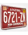 Americká ŠPZ Arizona Red 6721-ZN