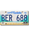 Kanadská ŠPZ Manitoba Friendly BER 688