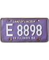 Americká ŠPZ Illinois 1964 Purple E 8898