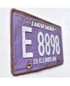 Americká ŠPZ Illinois 1964 Purple E 8898